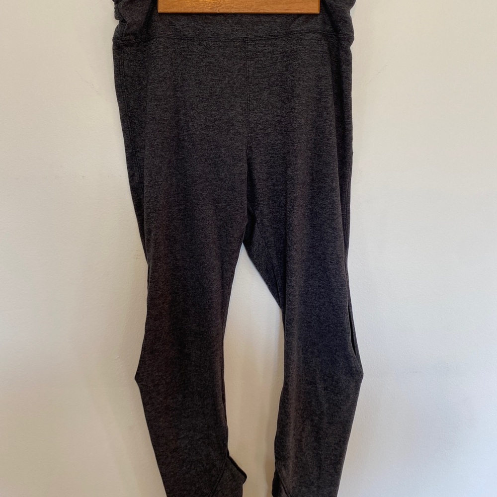 Free People Gray Fashion Leggings with Cut Outs